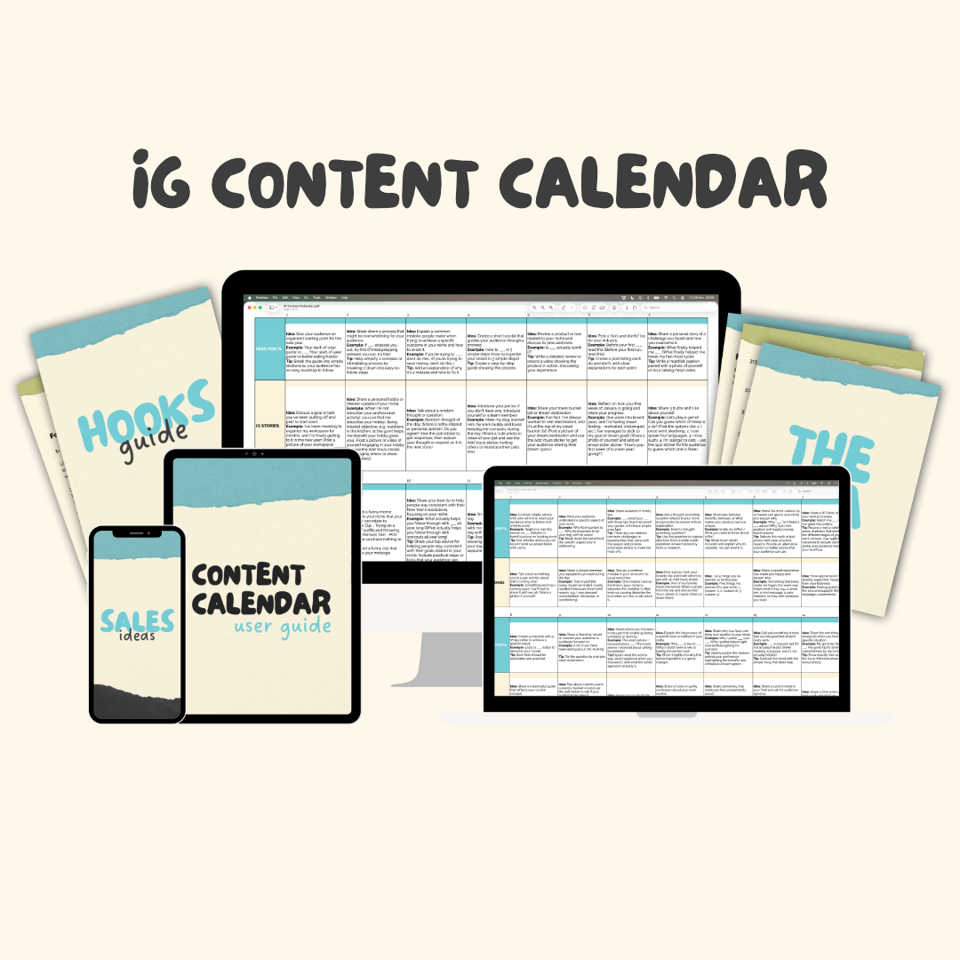 IG Content Calendar